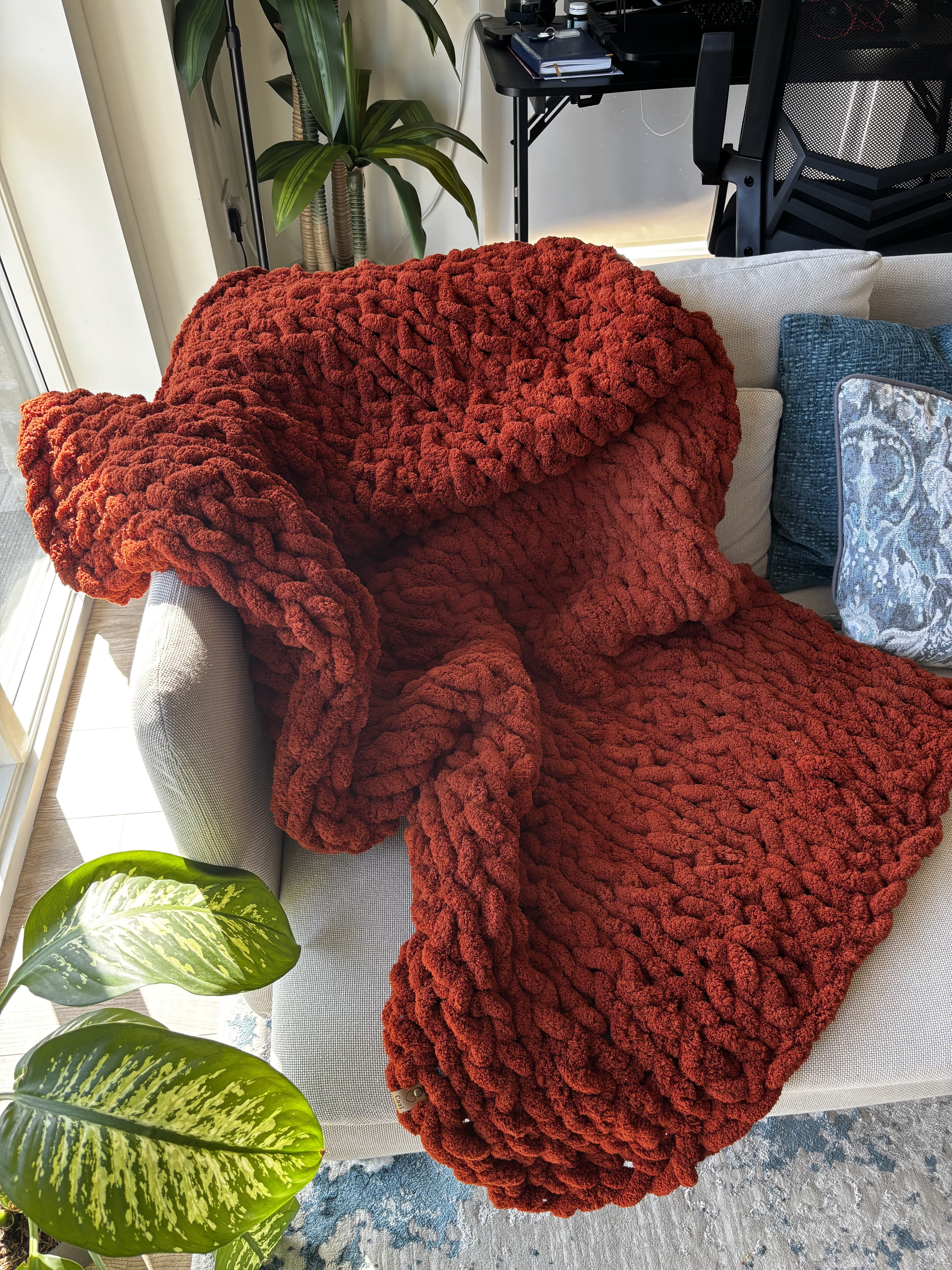 Premium handmade knit textures